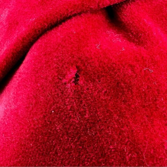 Vintage Wool Needlepoint Christmas Stocking Reindeer "Scott" - Picture 8 of 8